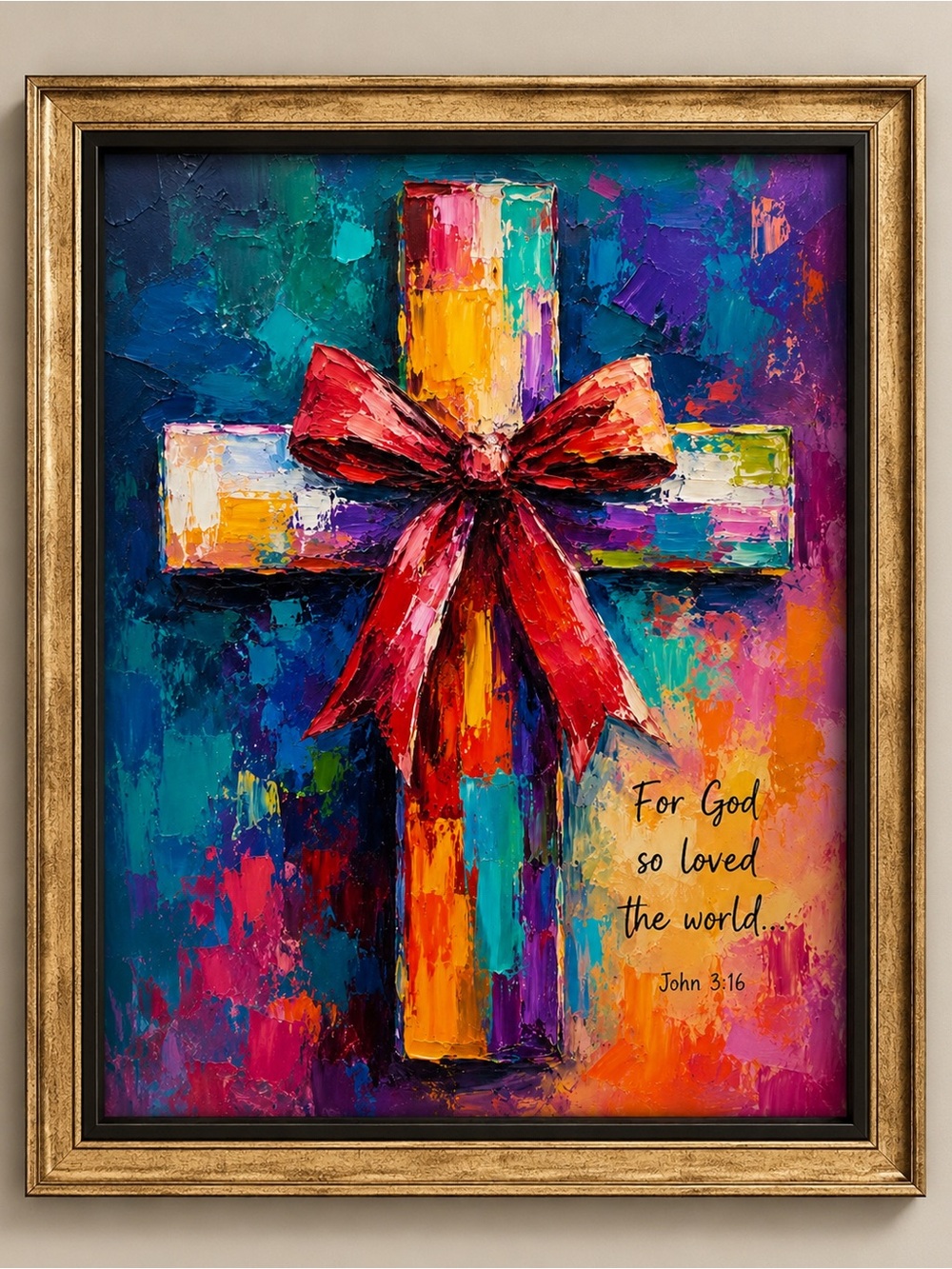 Holiday Christmas Art Print- Scripture | 8.5 x 11 | Unframed Seasonal Wall Décor